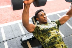 @theGym Unisex Classic T-Shirt - Green-Camo -The Gym Revolution Shop at the gym 2020 00743