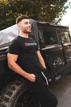 @theGym Classic T-Shirt - Black 25 @theGym Classic T-Shirt - Black -The Gym Revolution Shop at the gym 2020 00812