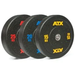 ATX Soft Rubber Olympic Bumper Plates (Colour Fleck)