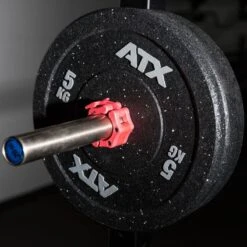 ATX Soft Rubber Olympic Bumper Plates (Colour Fleck) -The Gym Revolution Shop atx color fleck bumper plates 4049 17 5