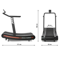 ATX Speed Runner Curve Treadmill -The Gym Revolution Shop atx ct 02 08