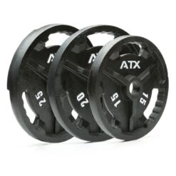 ATX Premium Cast Iron Tri-Grip Olympic Weights