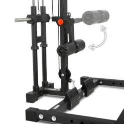 ATX Half Rack HRX-620 With Plate Load Lat Pulldown -The Gym Revolution Shop atx hrx 620 lto 650 pl 05 1