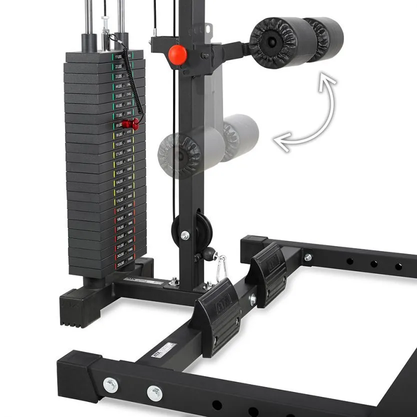 ATX Half Rack HRX-620 With Stack Weight Lat Pulldown 11 ATX Half Rack HRX-620 With Stack Weight Lat Pulldown - Image 9