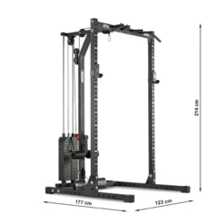 ATX Half Rack HRX-620 With Stack Weight Lat Pulldown 23 ATX Half Rack HRX-620 With Stack Weight Lat Pulldown -The Gym Revolution Shop atx hrx 620 lto 650 sw 09 ms neu