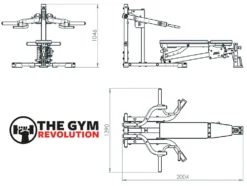 ATX Legacy Lever Multipress LMP-650 Mk2 28 ATX Legacy Lever Multipress LMP-650 Mk2 -The Gym Revolution Shop atx lmp 650 ms