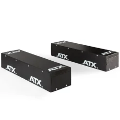 ATX Strongman Log Drop Pads (Pair) - Own Logo Option -The Gym Revolution Shop atx log block 02