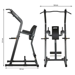 ATX Chin/ Dip/ Knee Raise MTX-660 -The Gym Revolution Shop atx mtx 660 detail08