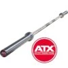 ATX Hybrid Power Bar (Chrome, With Centre Knurl) -The Gym Revolution Shop atx power bar chrom mk 3599 0