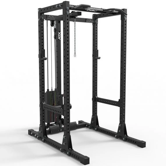 ATX Power Rack PRX-750 SET-160 With Stack Weight Lat Pulldown 3 ATX Power Rack PRX-750 SET-160 With Stack Weight Lat Pulldown