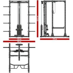 ATX Power Cage PCX-750 + Stack Weight Lat Pulldown -The Gym Revolution Shop atx prx 750 set 280 dim