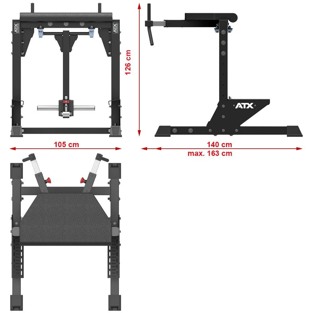 ATX Reverse Hyperextension Bench - RHE-800 5 ATX Reverse Hyperextension Bench - RHE-800 - Image 3