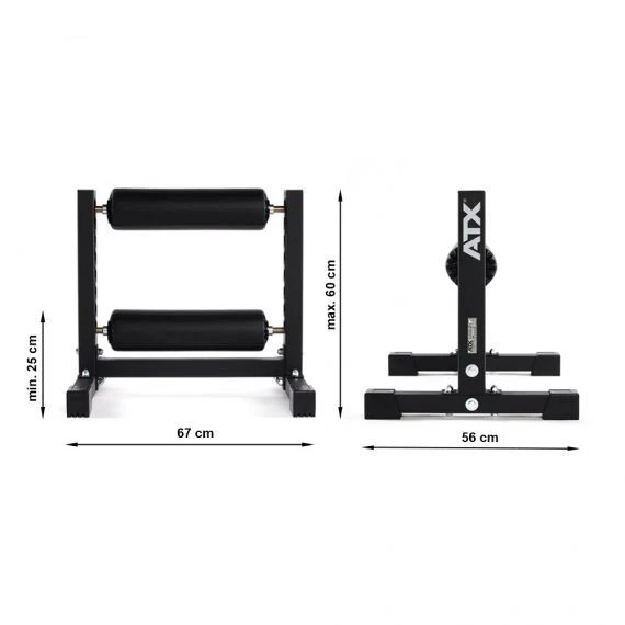 ATX® Split Squat Stand / Bulgarian Split Squat - SLS-600 9 ATX® Split Squat Stand / Bulgarian Split Squat - SLS-600 - Image 8