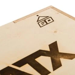 ATX 3-in-1 Plyometric Box (50/60/70cm) -The Gym Revolution Shop atx sprungbox aus holz mit 3 verschiedenen sprunghoehen 3700 4