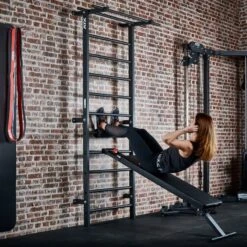 ATX Swiss Wall Bar Gym With Bench - WBG-500 -The Gym Revolution Shop atx wbg 500 02 atmo 1