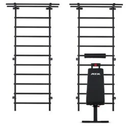 ATX Swiss Wall Bar Gym With Bench - WBG-500 -The Gym Revolution Shop atx wbg 500 12 1