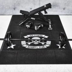 Custom Logo On Gym Flooring Tile/s 1m2 19 Custom Logo On Gym Flooring Tile/s 1m2 -The Gym Revolution Shop atx wpf 3x3 bc 6