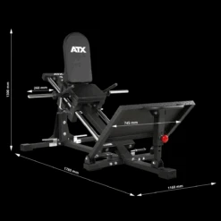 ATX Legacy Leg Sled CLP-700 Mk2 (2.0) -The Gym Revolution Shop atx clp 700 modell2023 zeichnung neu