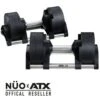 ATX Adjustable Nuo-Bell Dumbbells 2kg-20kg (Pair) 2 ATX Adjustable Nuo-Bell Dumbbells 2kg-20kg (Pair) -The Gym Revolution Shop atx nueo 220 01 2