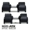 ATX Adjustable Nuo-Bell Dumbbells 2kg-32kg (Pair) -The Gym Revolution Shop atx nueo 320 01 1 1