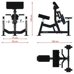 ATX Legacy Biceps Blaster (Preacher Curl) BBM-670 -The Gym Revolution Shop barbarian bizeps blaster bizeps maschine bizeps curl bank 1969 5