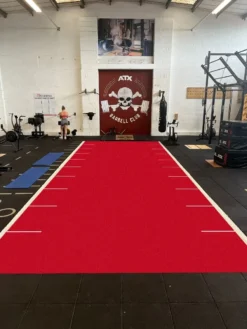 Red - Grasshopper Artificial Grass Performance Speed Track -The Gym Revolution Shop brigade red