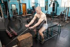 Gentleman's Moustache Cable Handle -The Gym Revolution Shop cable preacher curls start