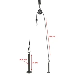 Cable Pulley Set -The Gym Revolution Shop cap set 22 detail03