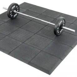 High-Impact CrossFit Gym Tile With Corner Ramp Edge