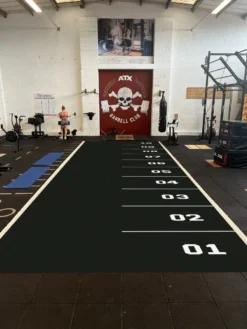 Black - Grasshopper Artificial Grass Performance Speed Track -The Gym Revolution Shop grenadier black