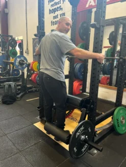 JAWS Bite-Size 2-in-1 Leg Extension / Curl Rack Attachment -The Gym Revolution Shop img 0140