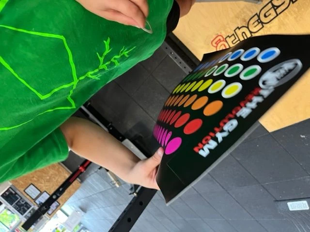 Gym Rack Hole-Marking Sticker Pack 8 Gym Rack Hole-Marking Sticker Pack - Image 6