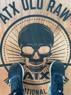 Recessed Custom Lifting Platform (Own Logo Platform Insert) 22 Recessed Custom Lifting Platform (Own Logo Platform Insert) -The Gym Revolution Shop img 0774