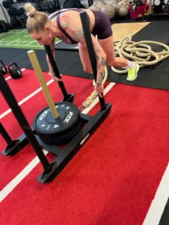 JAWS Fitness Hardy Hemp Sled Prowler Pulling Rope -The Gym Revolution Shop img 3069