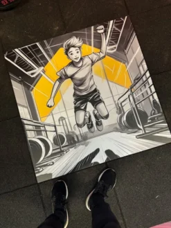 Recessed Custom Lifting Platform (Own Logo Platform Insert) 33 Recessed Custom Lifting Platform (Own Logo Platform Insert) -The Gym Revolution Shop img 5035 1