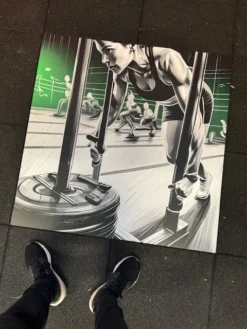 Recessed Custom Lifting Platform (Own Logo Platform Insert) 25 Recessed Custom Lifting Platform (Own Logo Platform Insert) -The Gym Revolution Shop img 5036 1