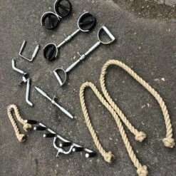 Extra Long Natural Triceps Rope - 150cm -The Gym Revolution Shop img 8245 1 1