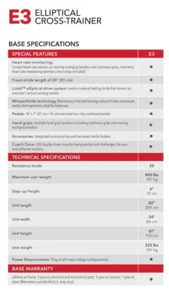 Life Fitness E3 ELLIPTICAL CROSS-TRAINER -The Gym Revolution Shop img 9250