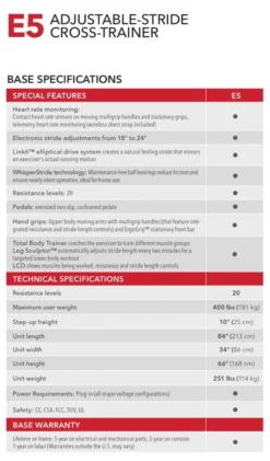 Life Fitness E5 ELLIPTICAL CROSS-TRAINER -The Gym Revolution Shop img 9256