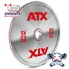 ATX Calibrated Steel Weight Plates - Chrome Finish 1 ATX Calibrated Steel Weight Plates - Chrome Finish -The Gym Revolution Shop ipf approved 1 4