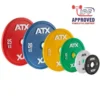 ATX Calibrated Full-Colour Steel Plates RL (Raised Letters) -The Gym Revolution Shop ipf approved 1 6