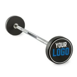 Custom Logo Pro Rubber Barbell Set - Straight Bars -The Gym Revolution Shop ipl 190916aid000000000008660