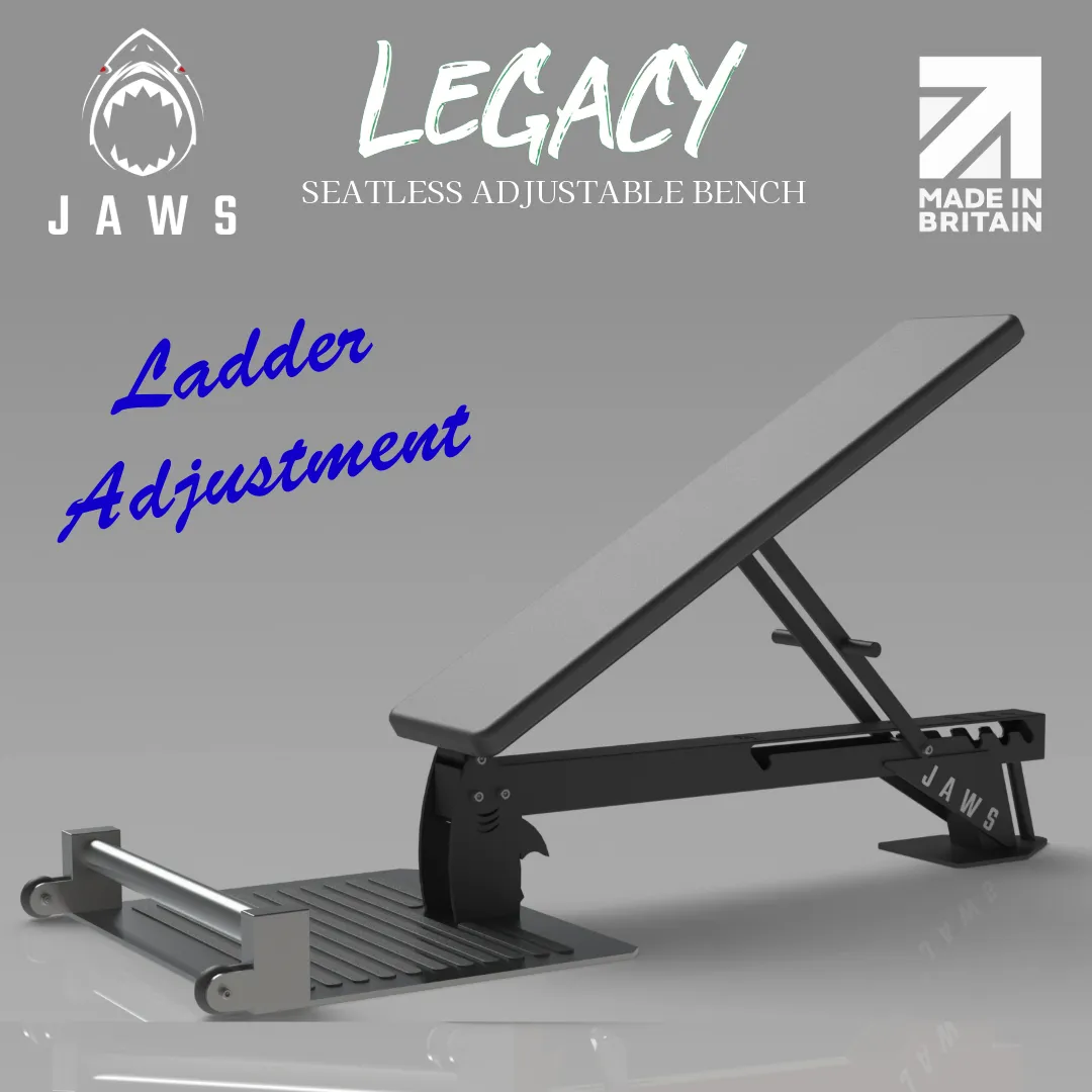 JAWS Legacy Seatless Adjustable Bench (Ladder) 3 JAWS Legacy Seatless Adjustable Bench (Ladder)