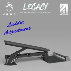 JAWS Legacy Seatless Adjustable Bench (Ladder) 12 JAWS Legacy Seatless Adjustable Bench (Ladder) -The Gym Revolution Shop jaws legacy seatless adjustable bench copy 8
