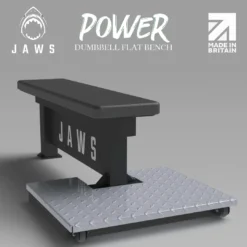 JAWS Power Dumbbell Flat Bench -The Gym Revolution Shop jaws power flat bench copy