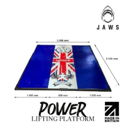 JAWS Power 3x3m Lifting Platform -The Gym Revolution Shop jaws power lifting platform copy