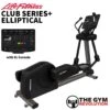 Life Fitness CLUB SERIES+ ELLIPTICAL CROSS-TRAINER -The Gym Revolution Shop life fitness club series elliptical sl console copy 2 1