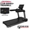 Life Fitness CLUB SERIES+ TREADMILL -The Gym Revolution Shop life fitness club series treadmill sl console copy 1