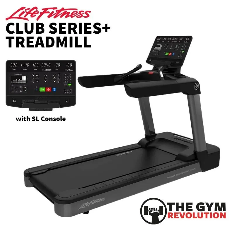 Life Fitness CLUB SERIES+ TREADMILL 3 Life Fitness CLUB SERIES+ TREADMILL