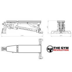ATX Adjustable Column Bench MBX-650 Mk2 20 ATX Adjustable Column Bench MBX-650 Mk2 -The Gym Revolution Shop mbx 650 02 1